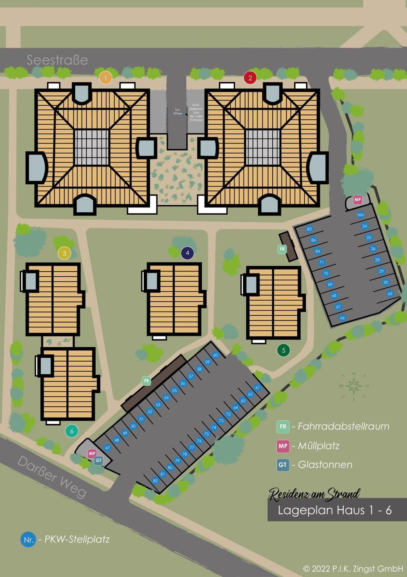 Residenz Am Strand Wohnung 1-18 青斯特 外观 照片